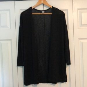 Lightweight Black Cardigan